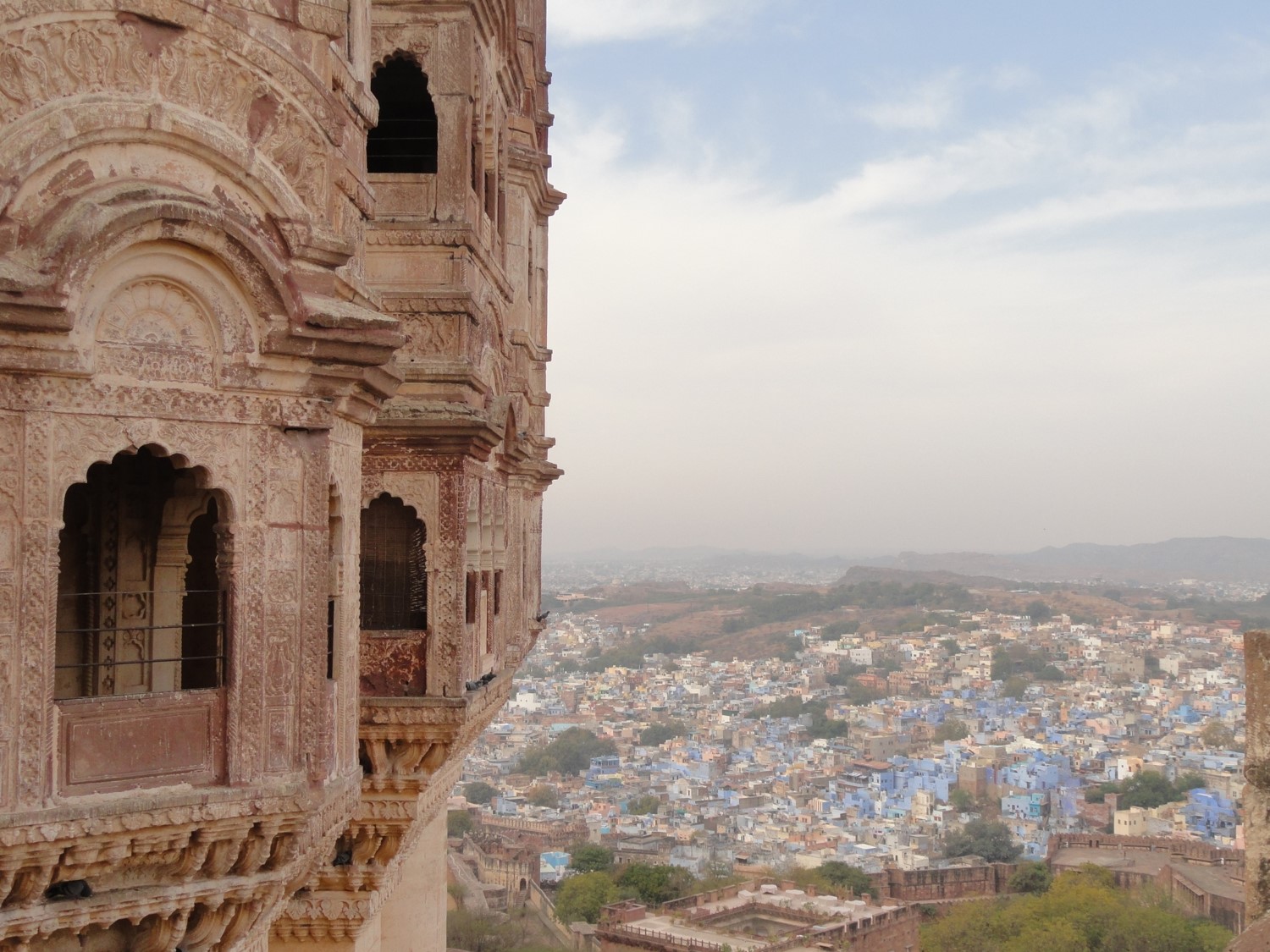 Fort Mehrangarh - ville bleue